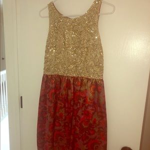 Anthropologie Sequined Dress